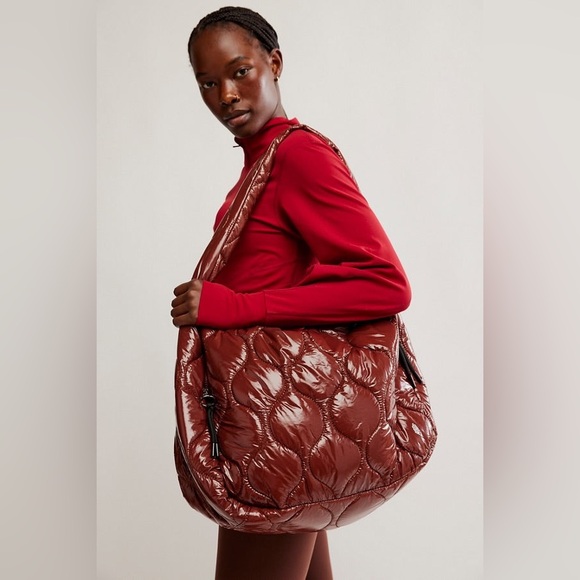 free people movement Handbags - NWT  Free People Movement Surplus Shine Carryall - Nutshell